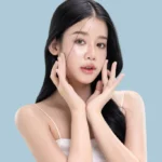 Glowing skin make up style of beautiful young Asian model Glowing skin make up style of beautiful young Asian model